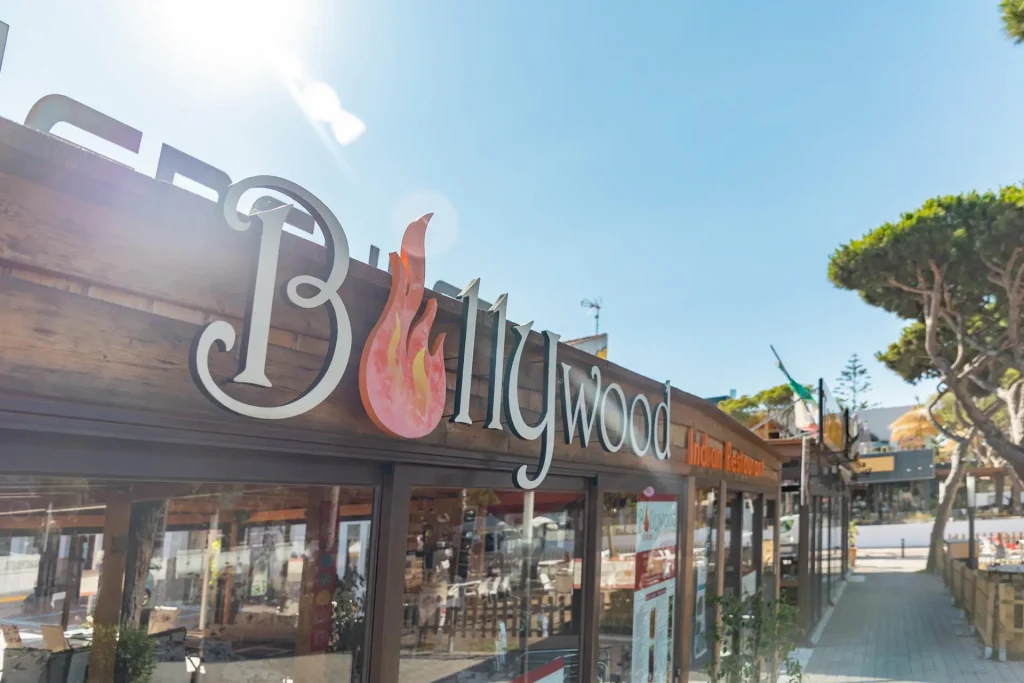 Exterior Bollywood Indian Restaurant