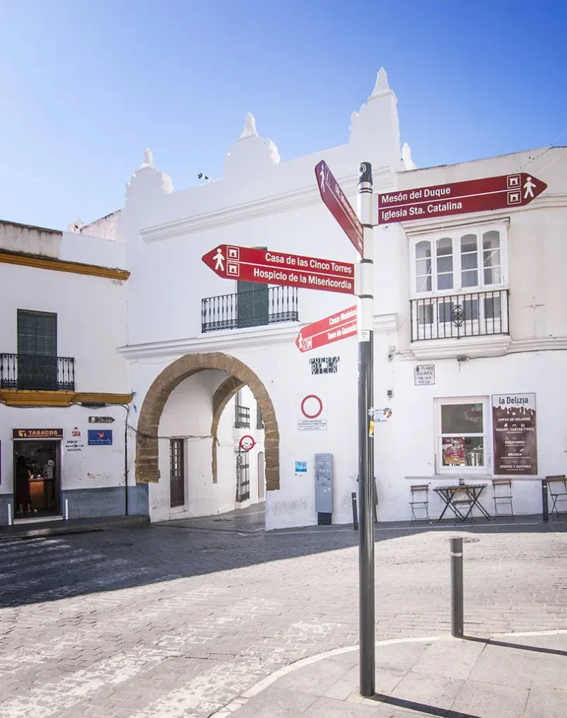 señalización Conil