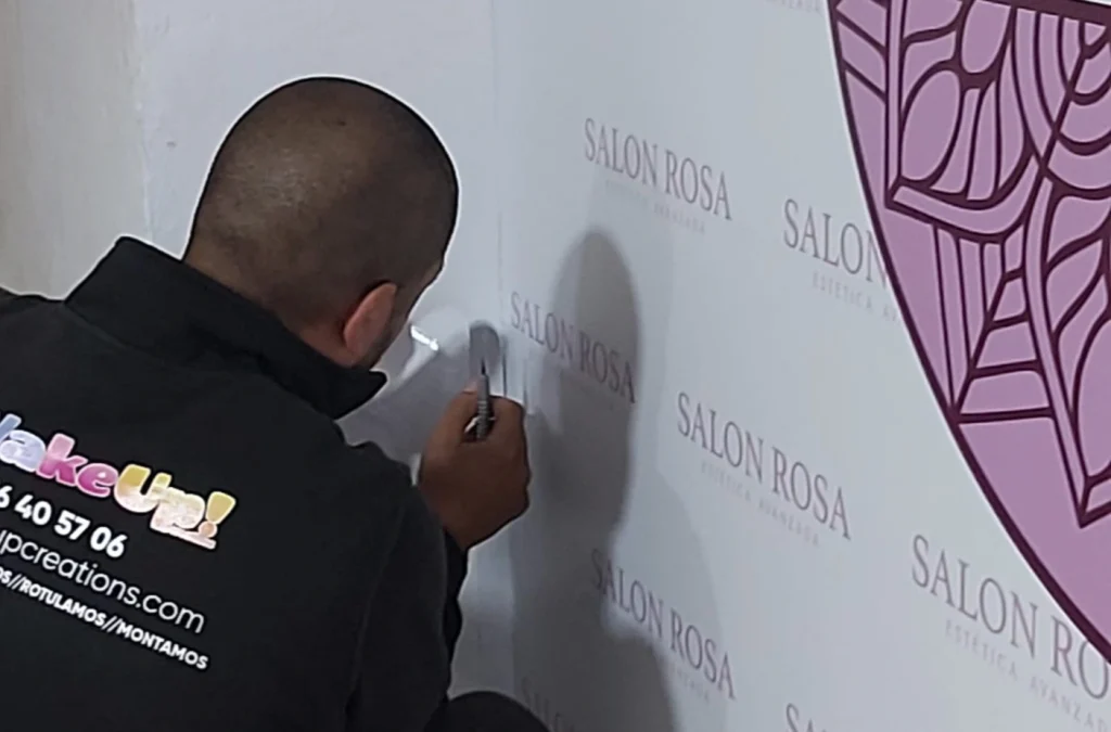 Instalación salón rosa