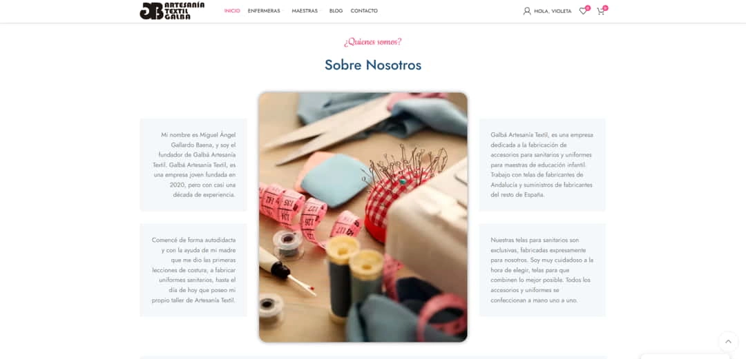 sobre nostros artesania textil