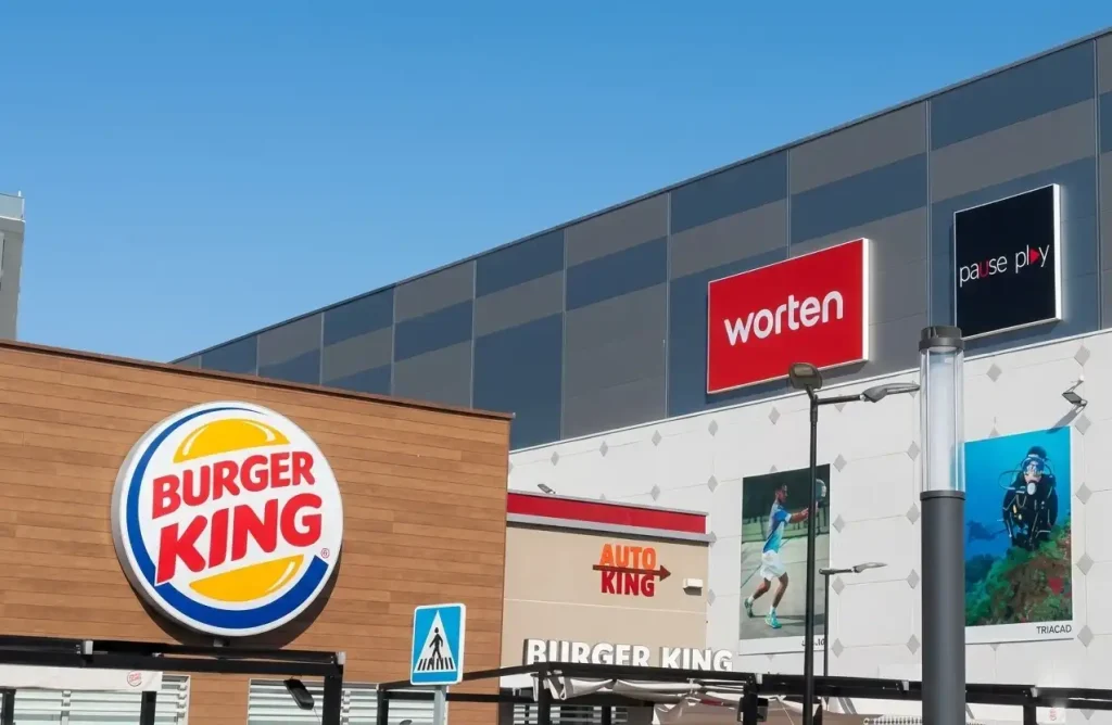 letras luminosas burger king Rótulos luminosos Publicidad exterior e Impresión