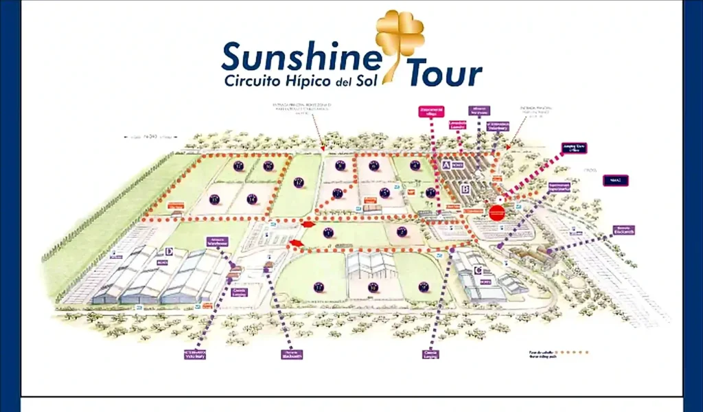 mapa tour Cartelería exterior